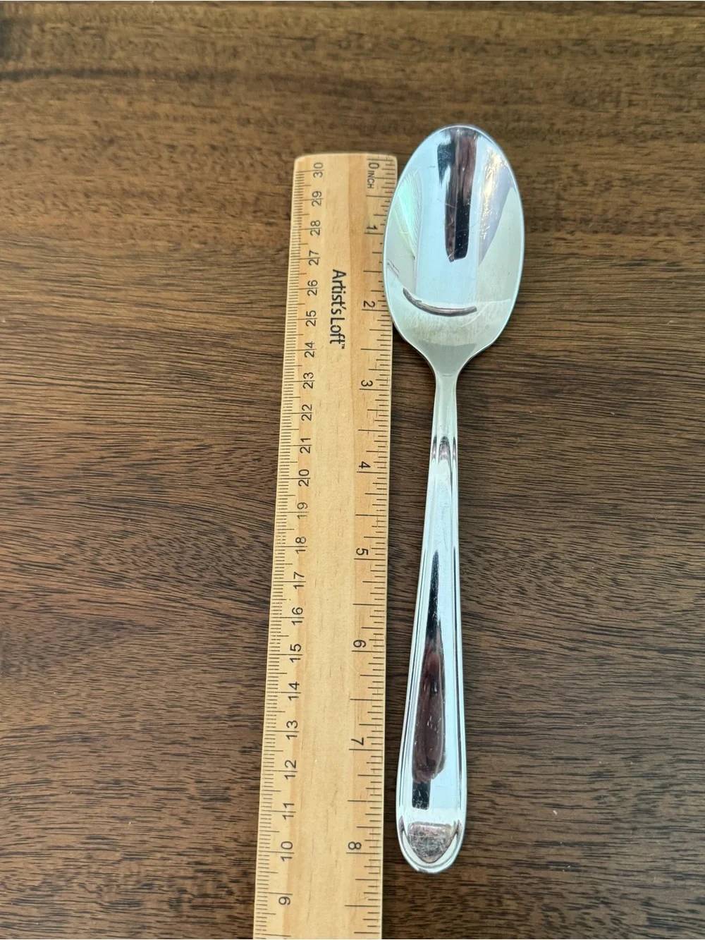 Gourmet Settings GS 4 Pcs Soup Spoons Stainless Glossy Flatware 18/c